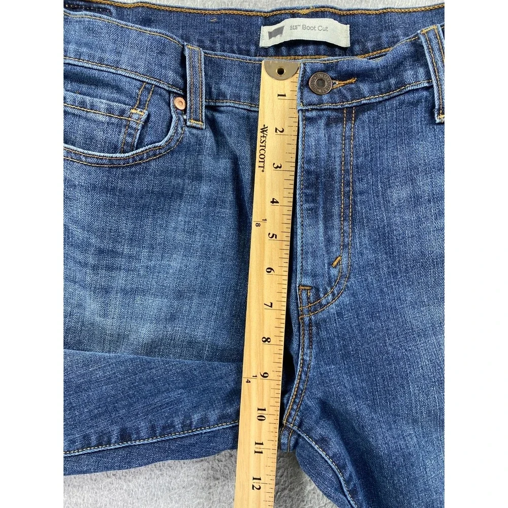 Levi's Jeans Women's‎ (14L) 34x31 Boot Cut 515 Stretch Flap Pockets Medium Wash